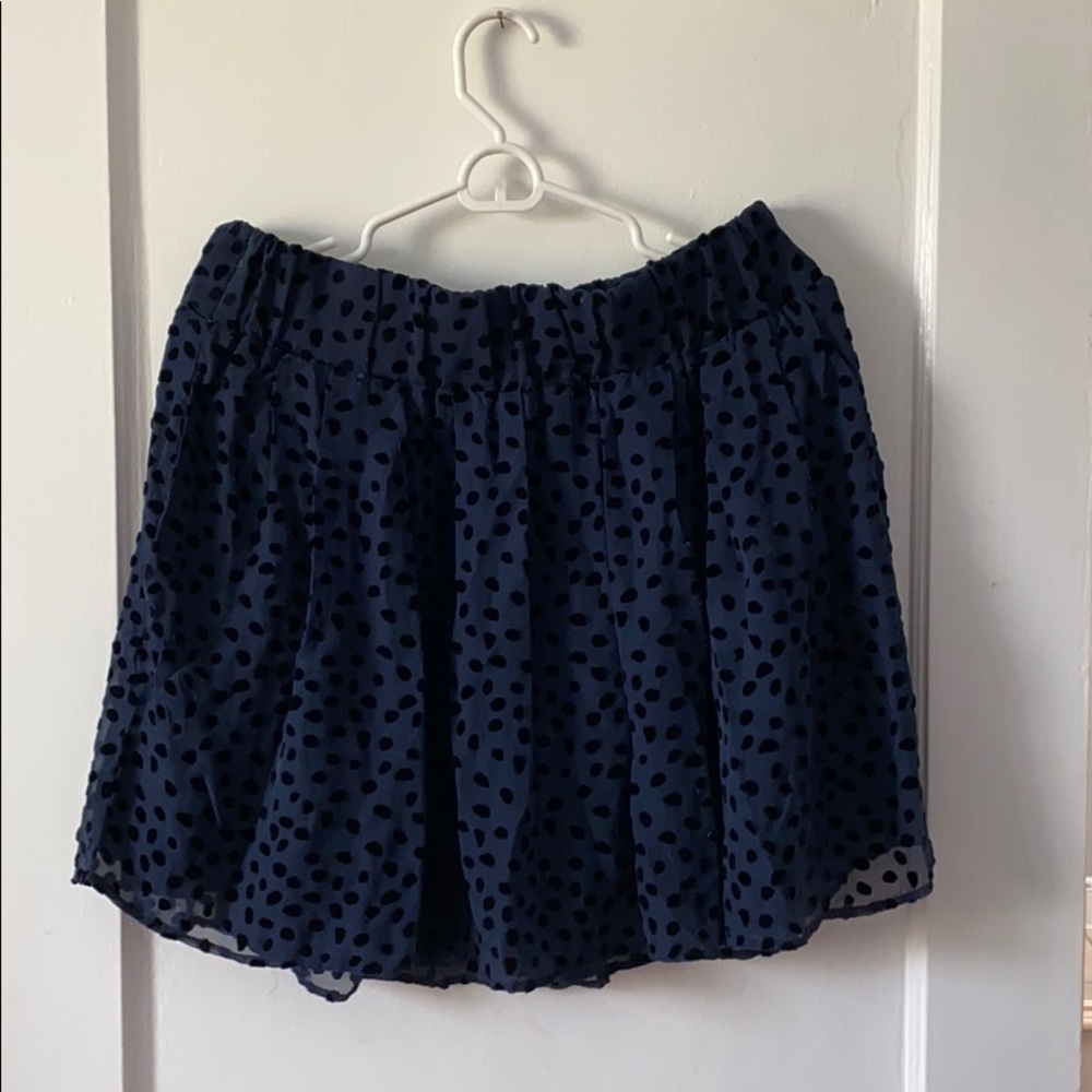 Club Monaco Navy Mini Skirt
